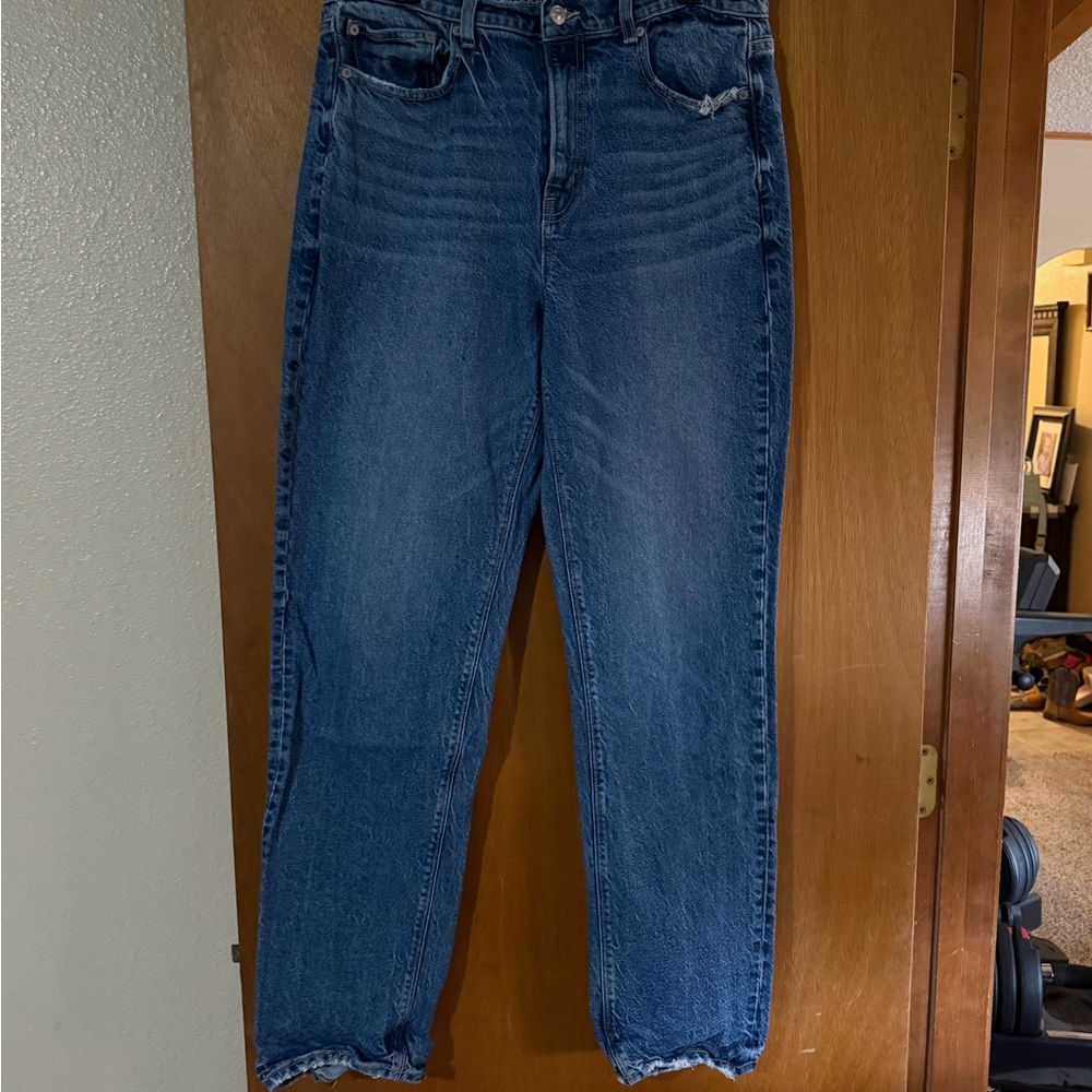 American Eagle Outfitters Classic Blue Straight Jeans *x-long*